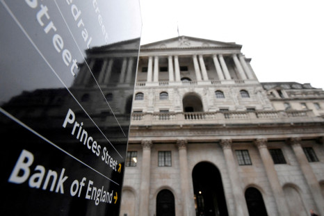 Bank of England (BoE) building seen in London