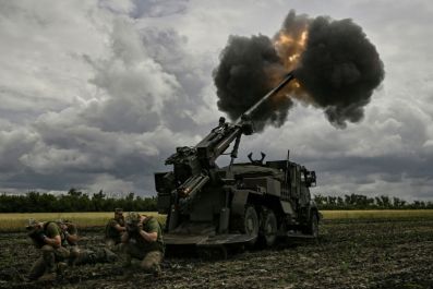 The French-supplied self-propelled 155 mm Caesar howitzer has arrived on the frontlines in Ukraine, but Kyiv is urging its western allies to step up arms shipments