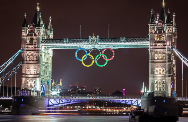  Tower Bridge during the London 2012 Olympic Games.