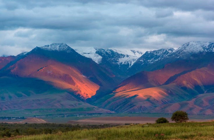  Tian Shan region.