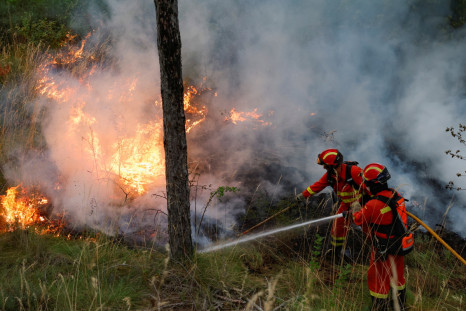 Wildfires continue in Spain's Navarre province
