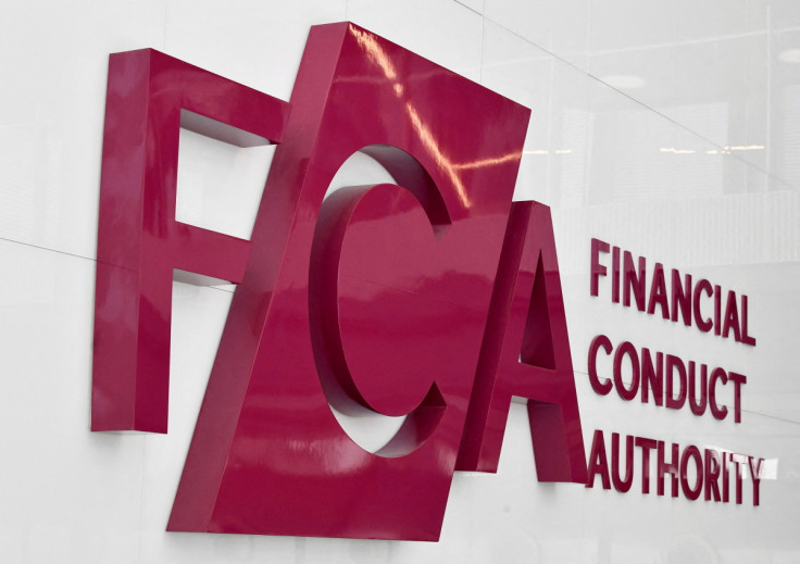 Financial Conduct Authority signage at the regulatory body's head office in London