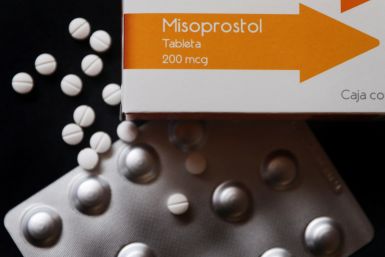 Pills of Misoprostol, used to terminate early pregnancies, are pictured in this illustration