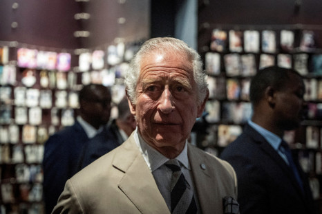 Britain's Prince Charles and Camilla, Duchess of Cornwall visit the Kigali Genocide Memorial, in Kigali