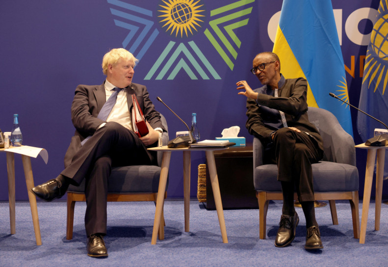 Britain's Prime Minister Johnson Attends Day Six Of The 2022 Commonwealth Heads of Government Meeting