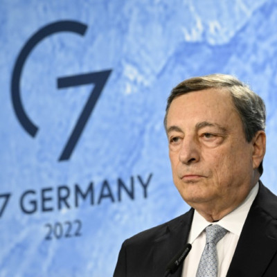 Italy's Prime Minister Mario Draghi insisted that "we don't want to go back on our (climate) commitments," but added the current energy upheaval was "an emergency"