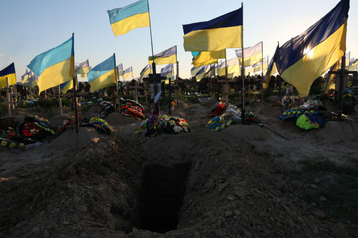 Military cemetary in Kharkiv