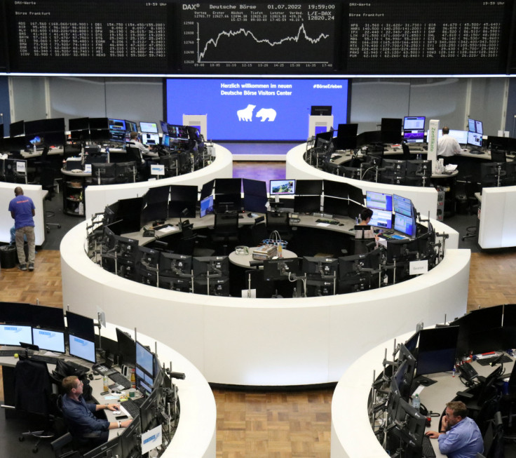 German share price index DAX graph is pictured at the stock exchange in Frankfurt