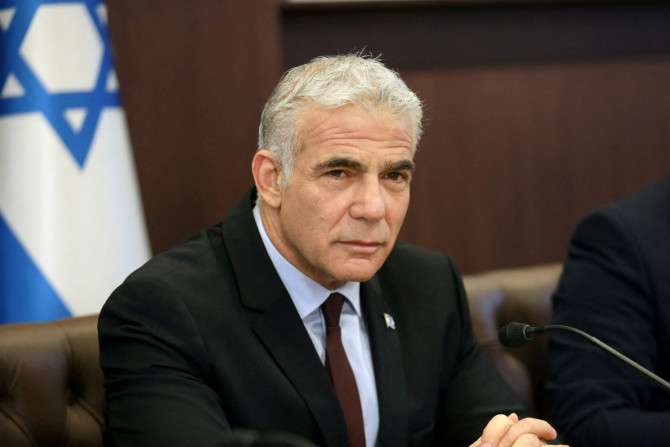 Israel's interim PM Yair Lapid chairs cabinet meeting in Jerusalem