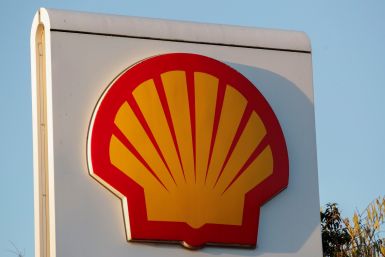 General view of a Shell petrol station sign