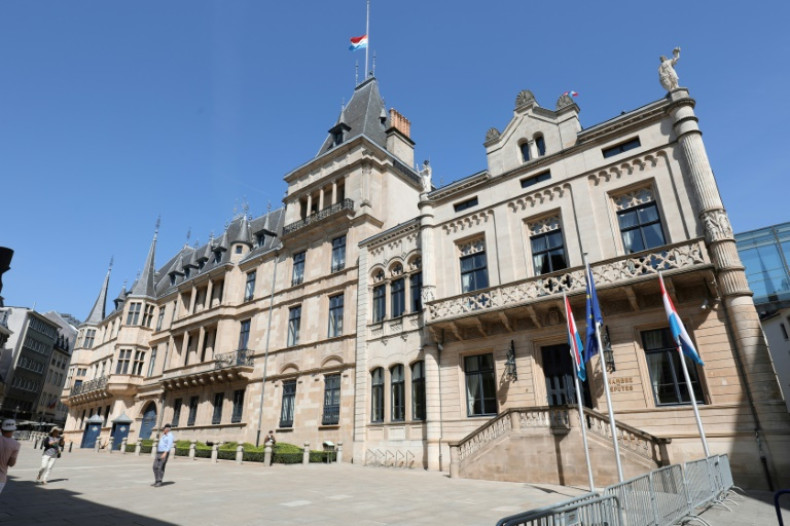Luxembourg's Chamber of Deputies, where anti-vaccine figures spoke in January