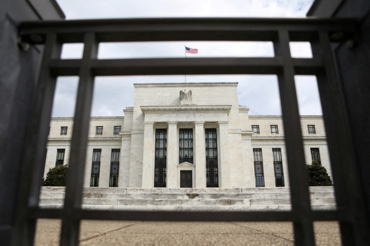 The Federal Reserve building is pictured in Washington