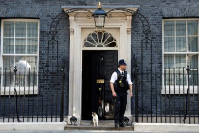 10 Downing Street is the official residence of Britain's prime minister in London