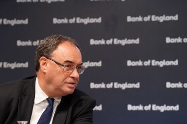 Bank of England's financial stability report press conference at the Bank of England, in London