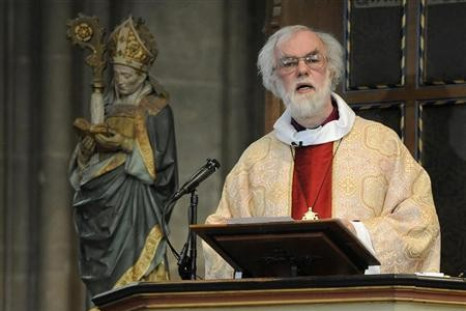Britain's Archbishop of Canterbury Rowan Williams