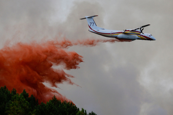 Wildfires in southwestern France