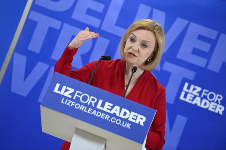 British Foreign Secretary Liz Truss launches leadership campaign, in London