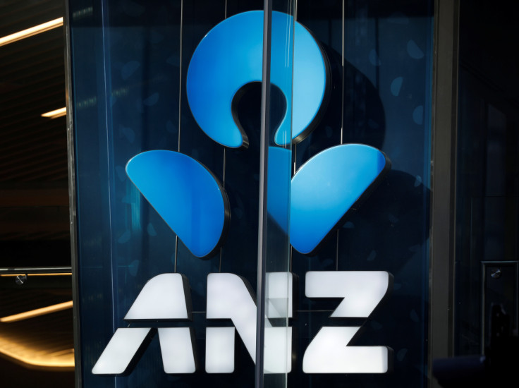 An ANZ bank logo is pictured in Sydney