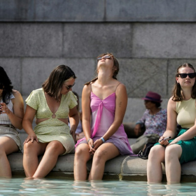 Temperatures rose above 40C (104F) in Britain for the first time on Tuesday