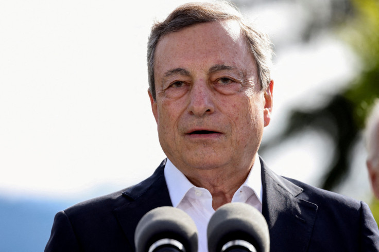 Italian Prime Minister Mario Draghi