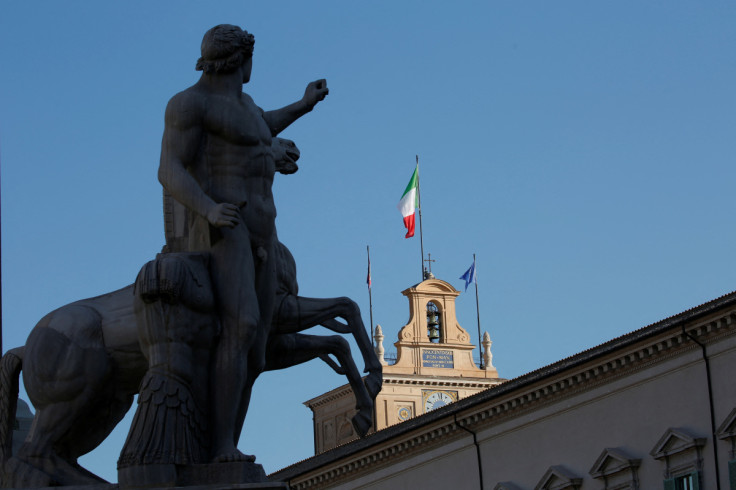 A general view of the Quirinale presidential palace in Rome