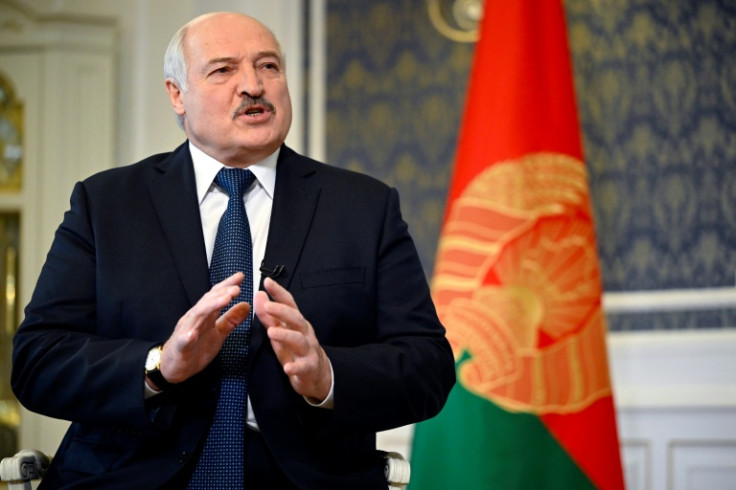 'We must stop, reach an agreement, end this mess, operation and war in Ukraine,' Lukashenko told AFP