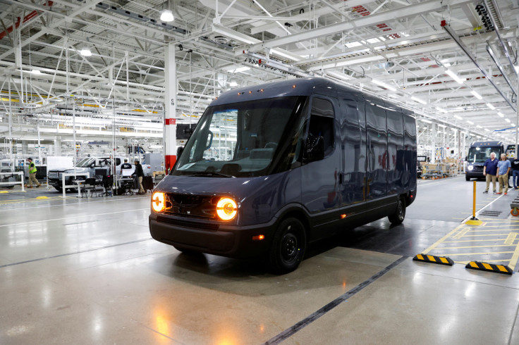 Startup Rivian Automotive's electric vehicle factory in Normal