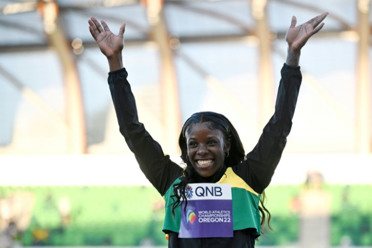 Jamaica's Shericka Jackson