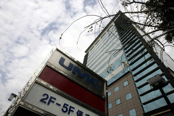 United Microelectronics Corp office building is seen in Taiwan