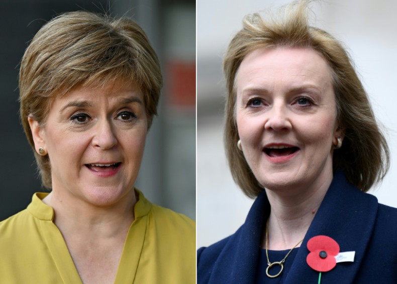 There is little love lost between Scottish leader Nicola Sturgeon and UK Conservative frontrunner Liz Truss