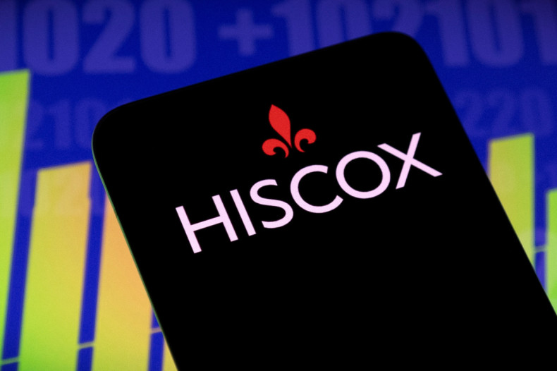Illustration shows Hiscox logo