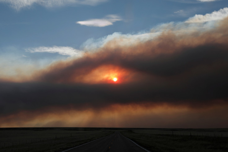 Hermits Peak and Calf Canyon fires, in New Mexico