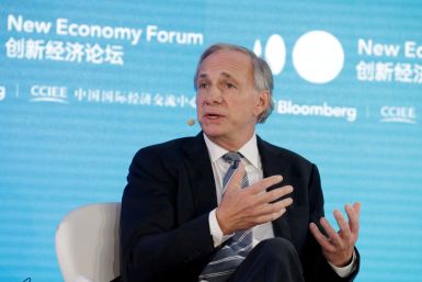 Ray Dalio, founder, co-chief investment officer and co-chairman of Bridgewater Associates, speaks at the 2019 New Economy Forum in Beijing