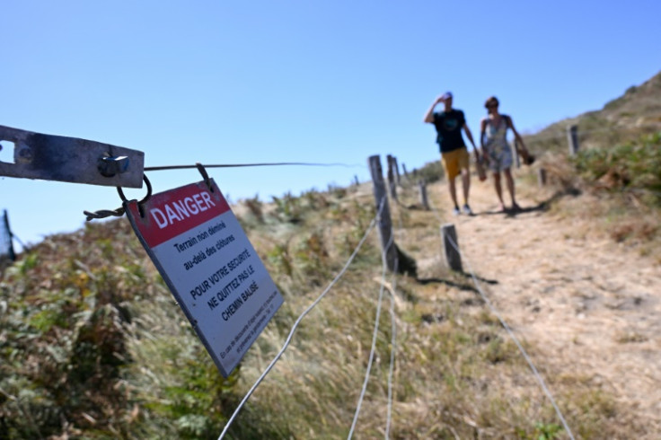 Underling the importance given to wildlife, the walking trail was partially closed in April to help 'the flight of peregrine falcon chicks'