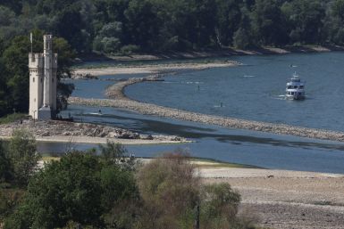 Drought means low water levels in Rhine and a headache for international shipping