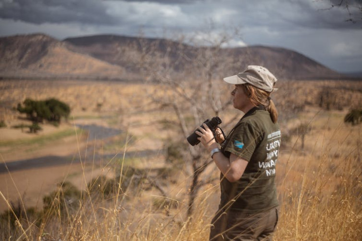  The author in the Ruaha landscape of southern Tanzania.