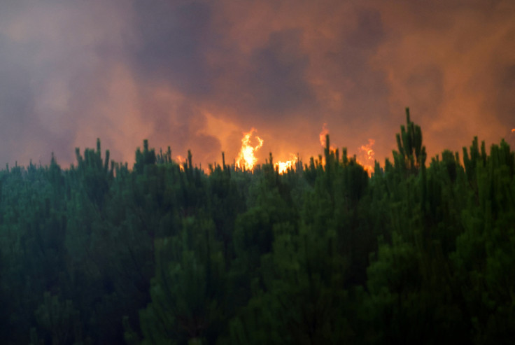 Wildfires continue to spread in the Gironde region