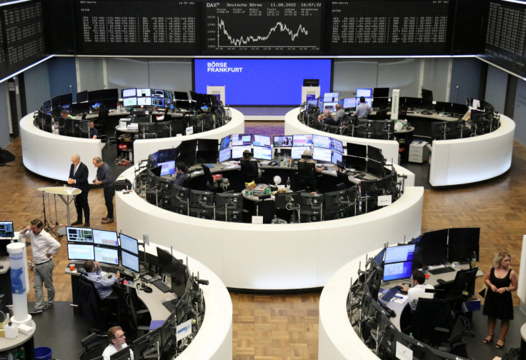 German share price index DAX graph is pictured at the stock exchange in Frankfurt