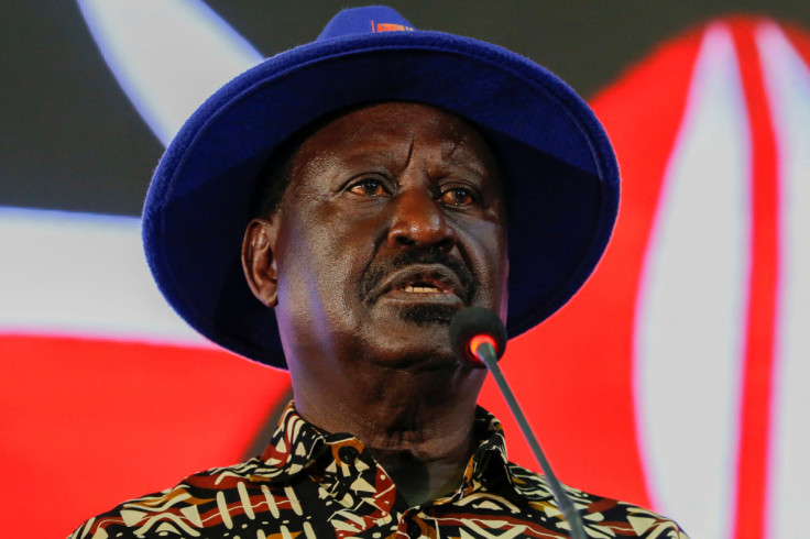 Kenya's opposition leader Odinga addresses the nation after Ruto declared president-elect