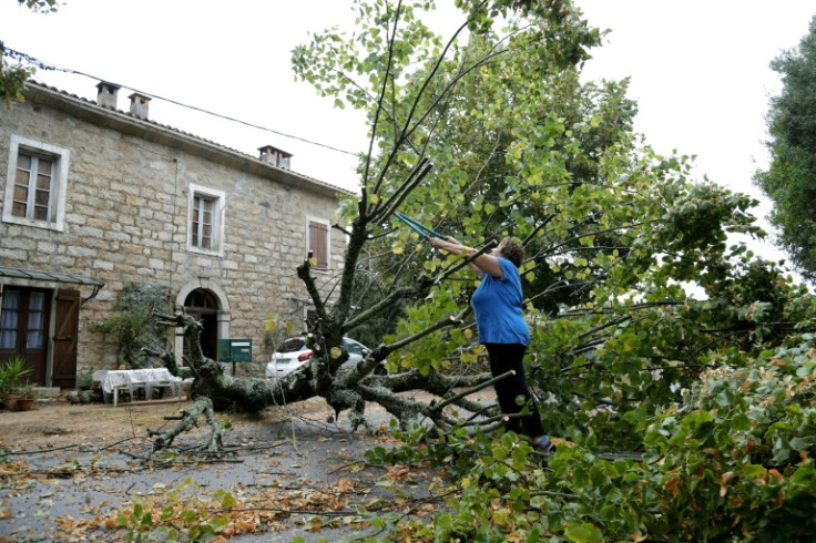 The Meteo France weather service issued another severe weather alert for the island