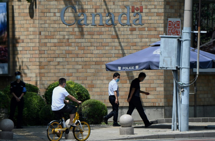 The Canadian embassy in Beijing. Ties between Canada and China have been tested in recent years