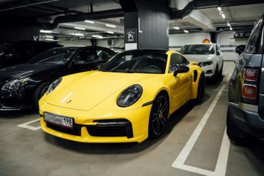 Luxury cars with Russian licence plates are filling up the parking garage at Helsinki's airport