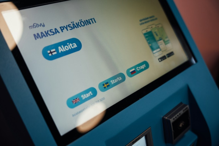 Russian is still a language option to pay for your parking at Helsinki airport
