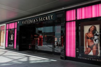 A Victoria's Secret store is pictured in Liverpool