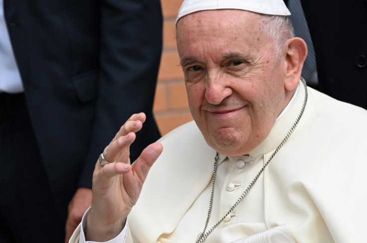 In recent months, the pope has been forced to rely on a wheelchair due to knee pain