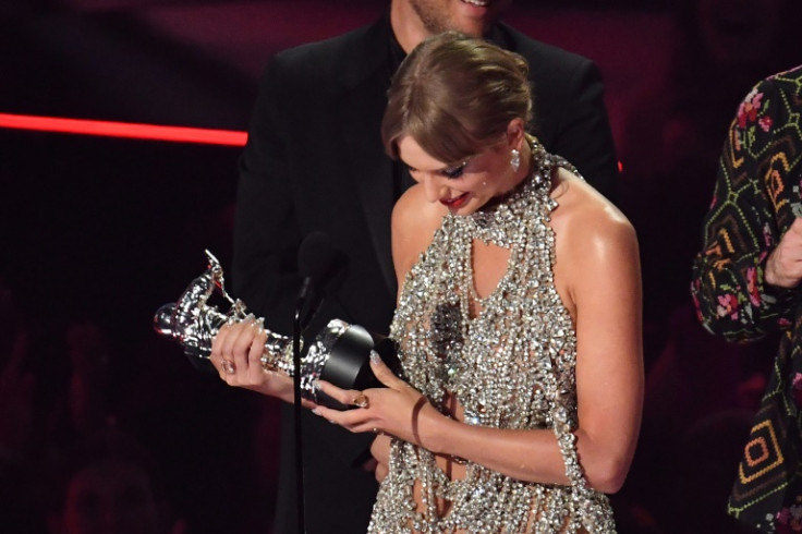 Taylor Swift was one of the 2022 VMA big winners, turning heads on the red carpet in a dress dripping with crystals, before winning the night's top prize of music video of the year for her 10-minute-long clip "All Too Well"