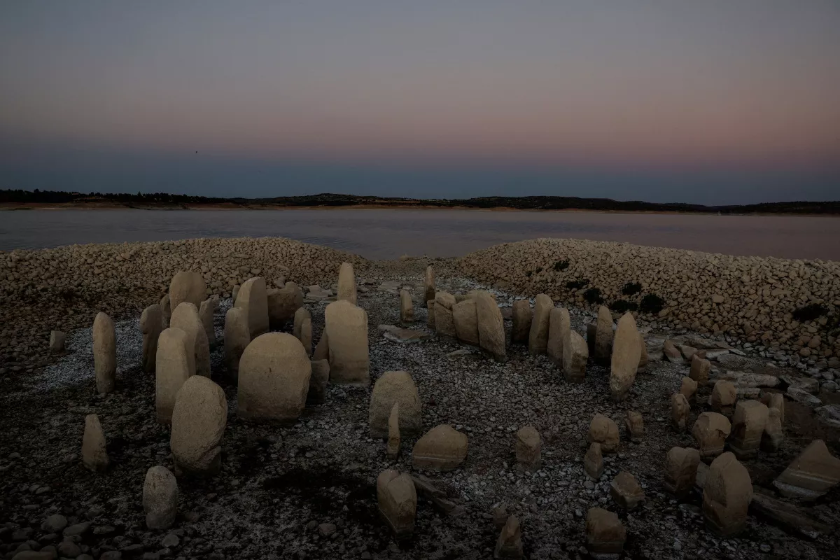 Ancient monument resurfaces in Spain as drought shrinks reservoir - Vimarsana News