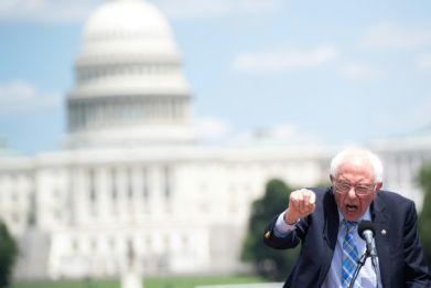 The independent US Senator Bernie Sanders has given his backing to UK workers striking over pay