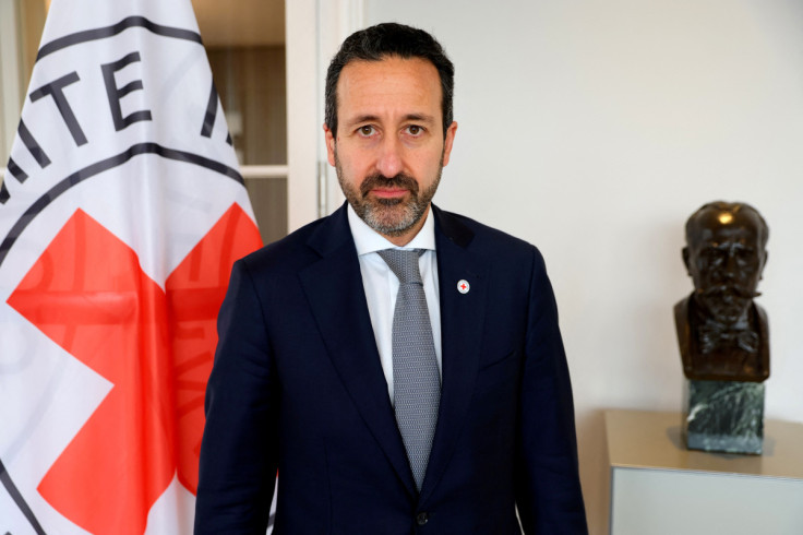 Mardini, director-general of the ICRC poses after an interview with Reuters in Geneva