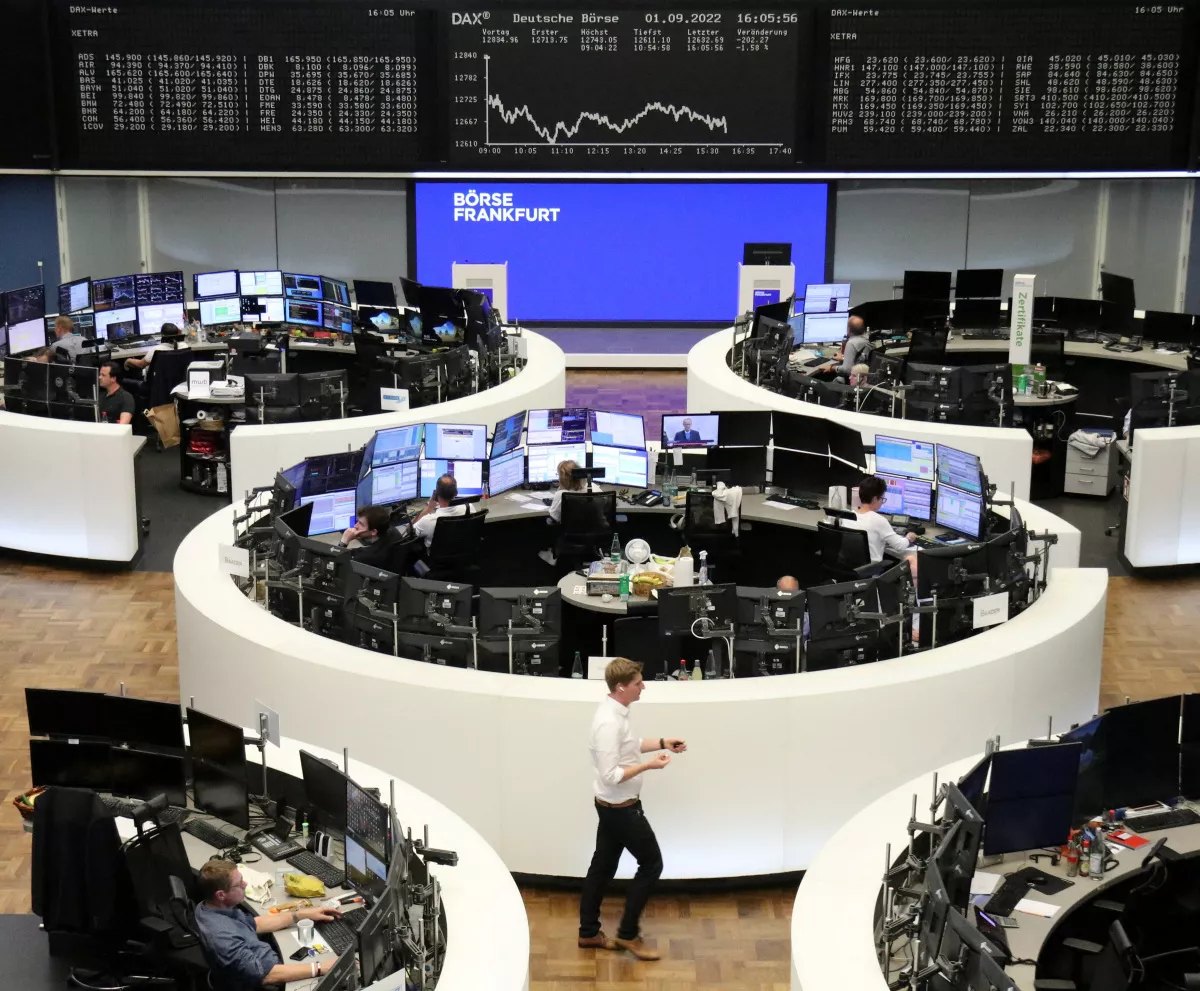 European shares end five-day losing streak, still down for the week - Vimarsana News